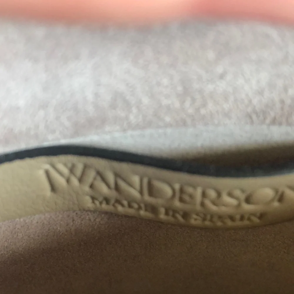 JW Anderson Ash Taupe Latch Crossbody Bag NWT - Picture 6 of 8